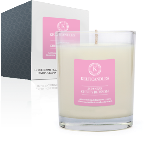 Home Votive Candle Japanese Cherry Blossom - Cosmetics (608x700), Png Download