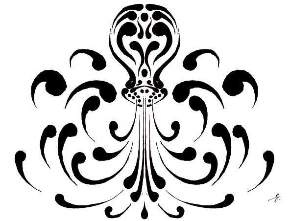 Aquarius Png Picture - Aquarius Tribal Tattoo Drawings (600x466), Png Download