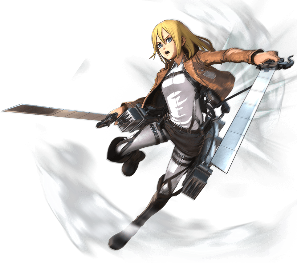 Attack On Titan Transparent Image - Attack On Titan Historia Game (1000x1000), Png Download