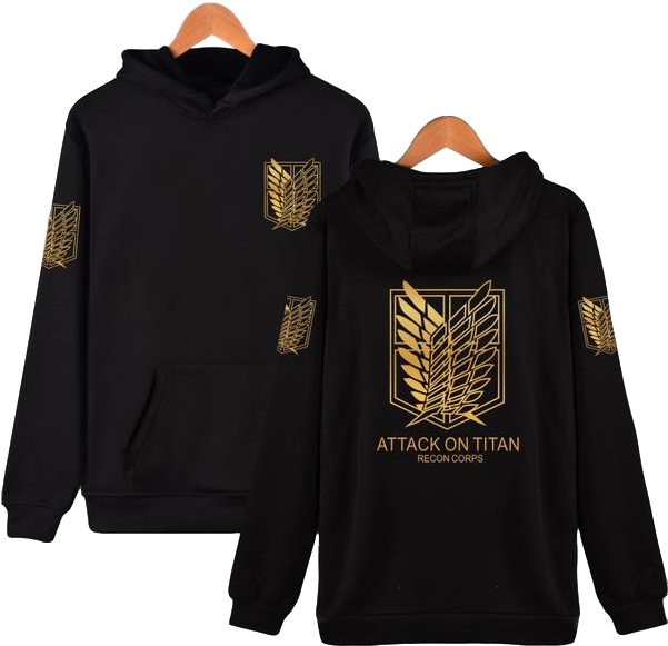 Attack On Titan Hoodie - Attack On Titan Anime Survey Legion Cosplay Hoodie (621x621), Png Download