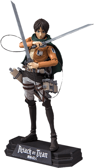 Attack On Titans Toys (600x600), Png Download