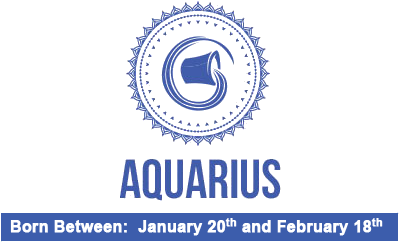 Aquarius Sun Sign - Stickalz Llc Mandala Stylish Design Wall Art Sticker (483x354), Png Download