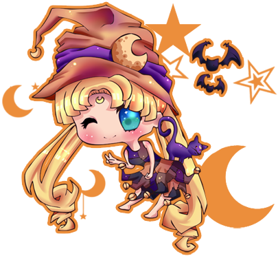 Halloween Id By X Lalla X - Anime (450x383), Png Download