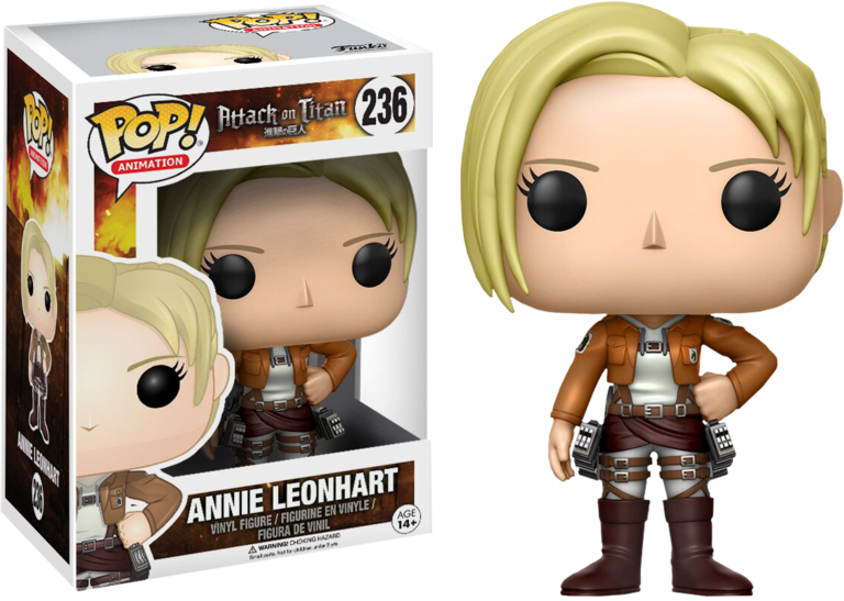 Attack On Titan - Annie Leonhart Funko Pop (768x547), Png Download