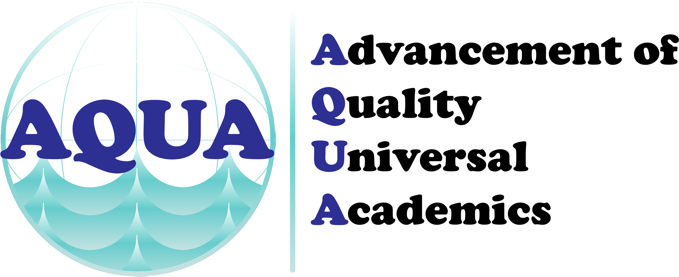Aqua Color Long Logo - Qui Tacet Consentire Shower Curtain (3316x2083), Png Download