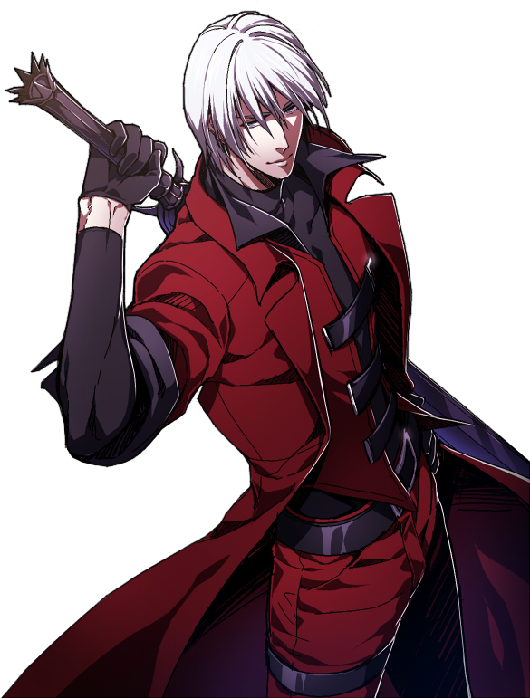 Dante Png Picture - Dante Devil May Cry Anime (600x778), Png Download