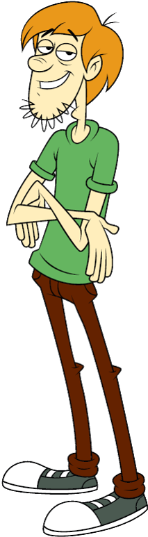 Shaggy R - Shaggy Rogers Be Cool Scooby Doo (219x778), Png Download