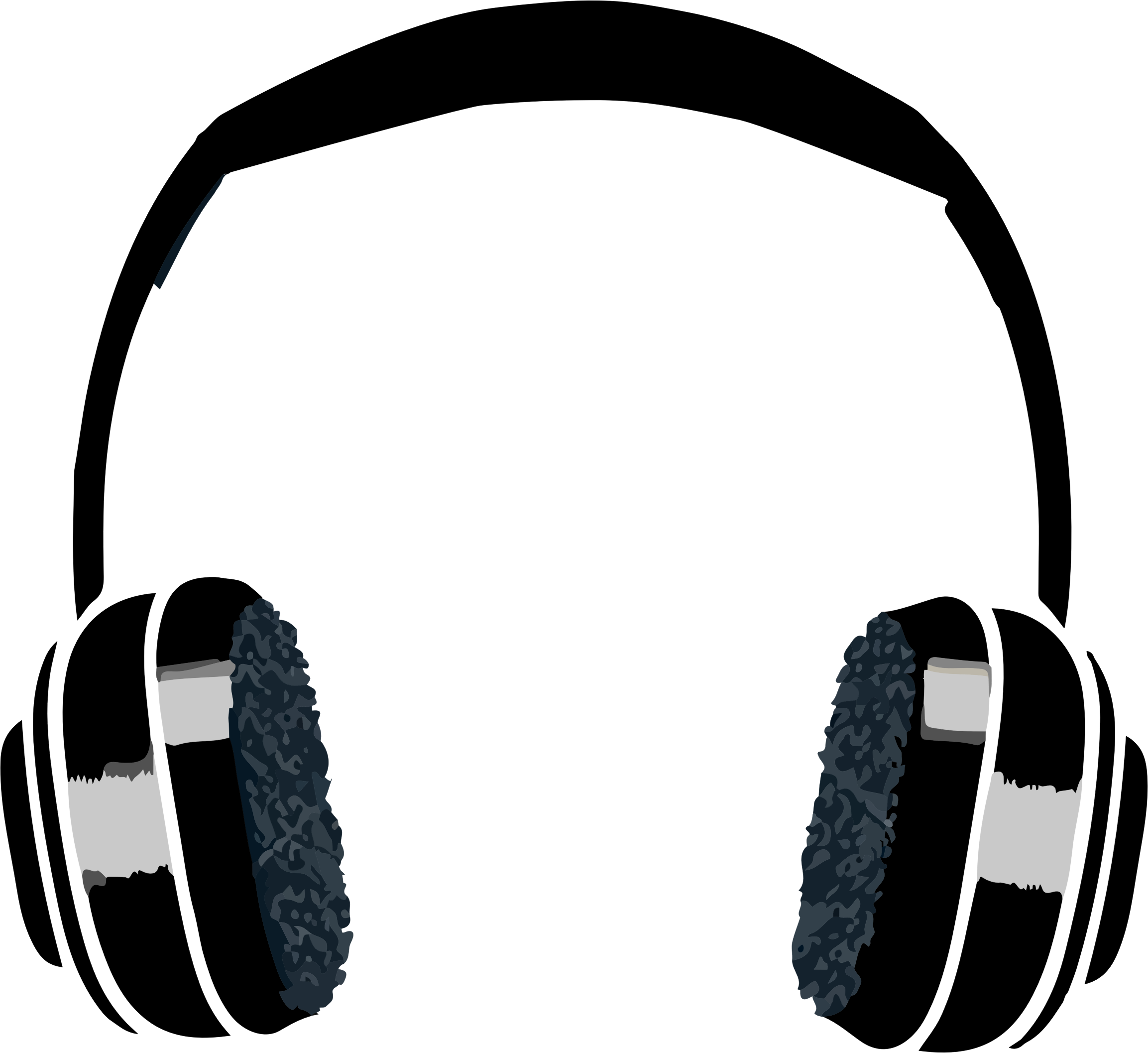 This Free Icons Png Design Of Shiny Headphones (2306x2114), Png Download