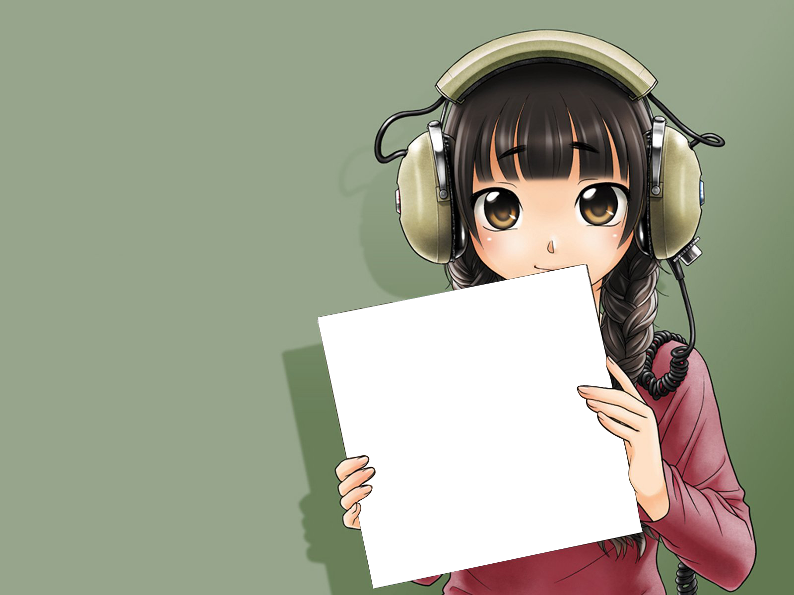 Girl With Headphones Wallpaper Related Keywords & Suggestions - Will Kill You Anime (1600x1200), Png Download