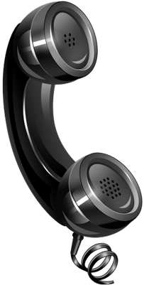 Large Cartoon Phone Horn - 3d Phone Icon Png (400x400), Png Download