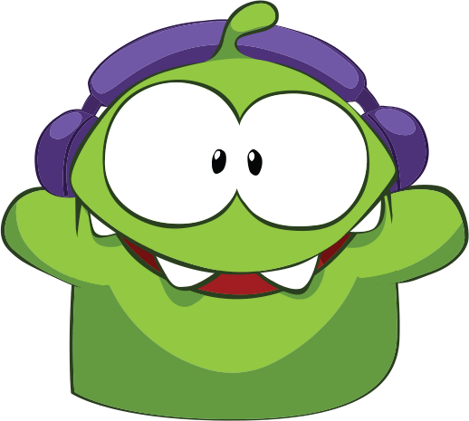 Cut The Rope Headphones - Набор Для Рисования Cut The Rope (мелки, Карандаши) (518x465), Png Download