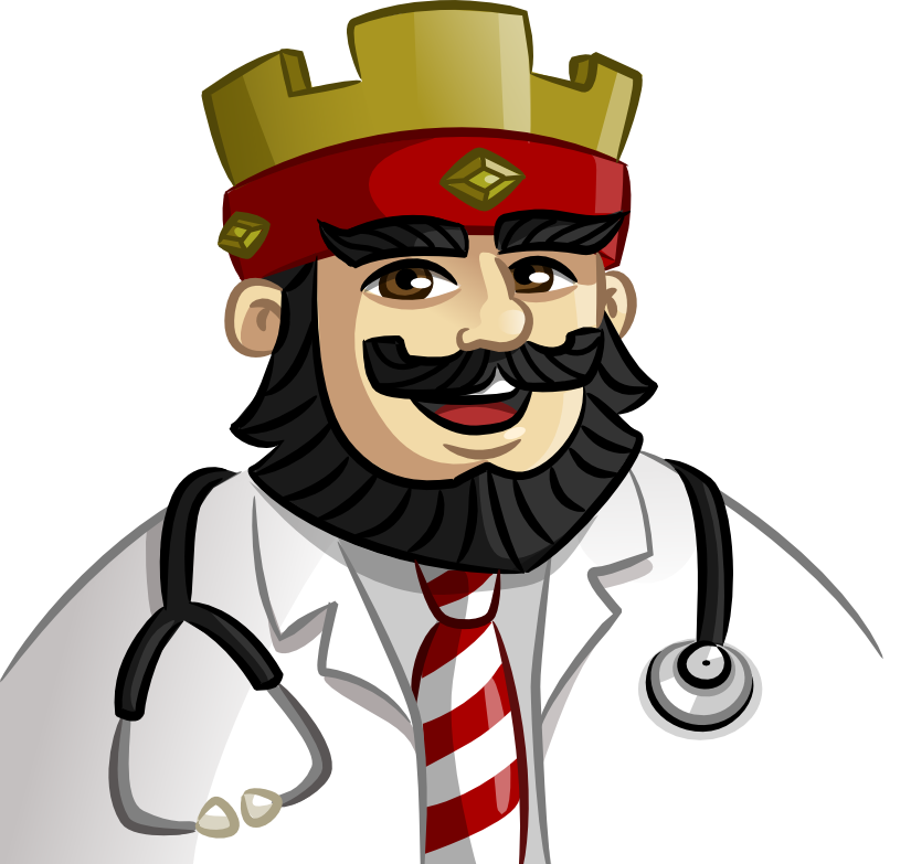 Doctor Decks Clash Royale (825x783), Png Download