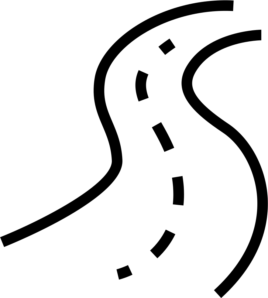 Road Icon Png - Carretera Recta Para Colorear (882x981), Png Download