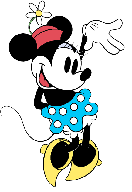Minnie Mouse (450x632), Png Download