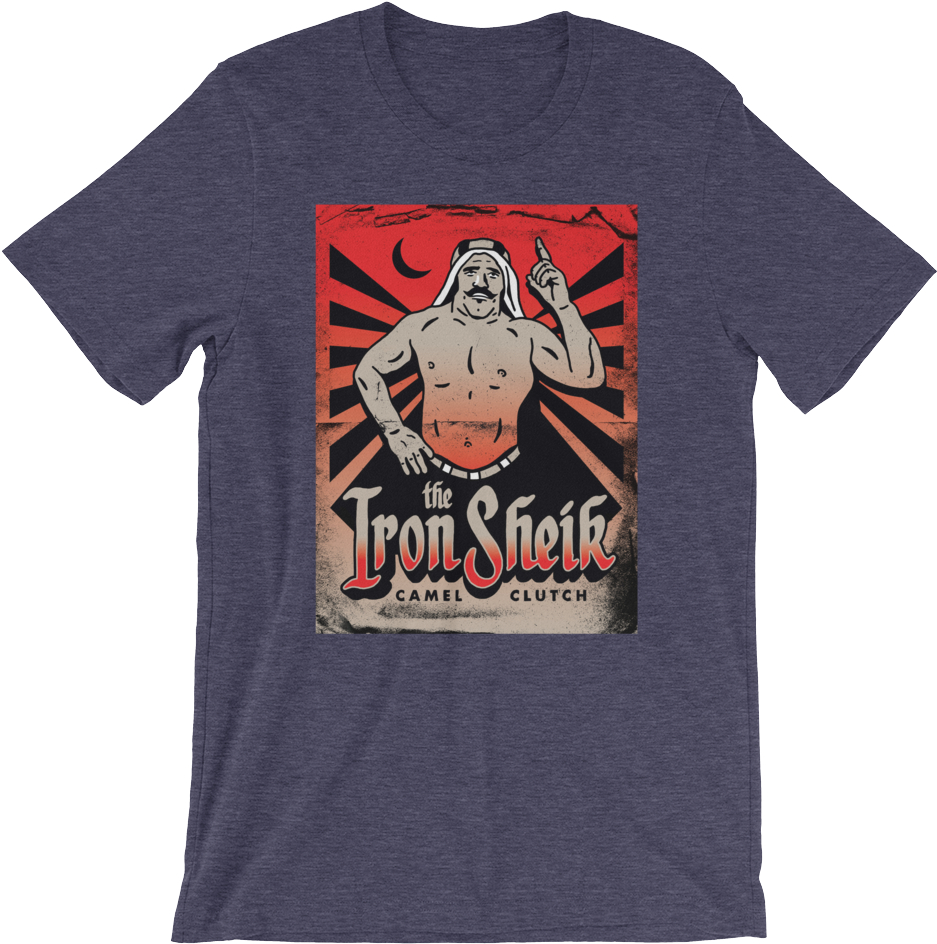 Iron Sheik "poster" T-shirt - What's This ? Bella + Canvas / Unisex Short Sleeve (1000x1000), Png Download