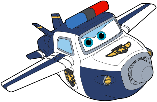Jett Jet Dizzy Dizzy Donnie Paul - Super Wings Paul Png (621x402), Png Download