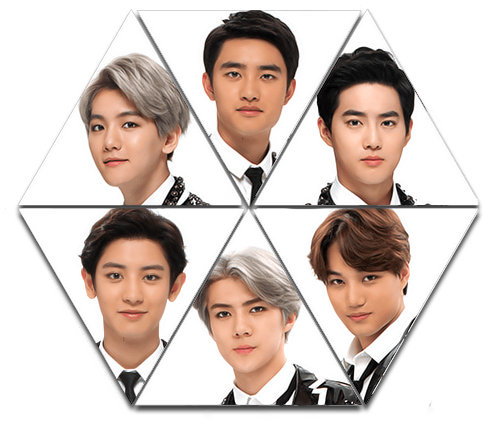 Loveplanet Exo-k - Exo Complete (500x500), Png Download
