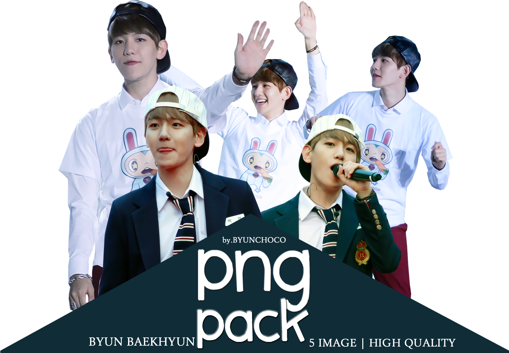 Png Pack Baekhyun Show By Byunchoco - Portable Network Graphics (1700x1200), Png Download