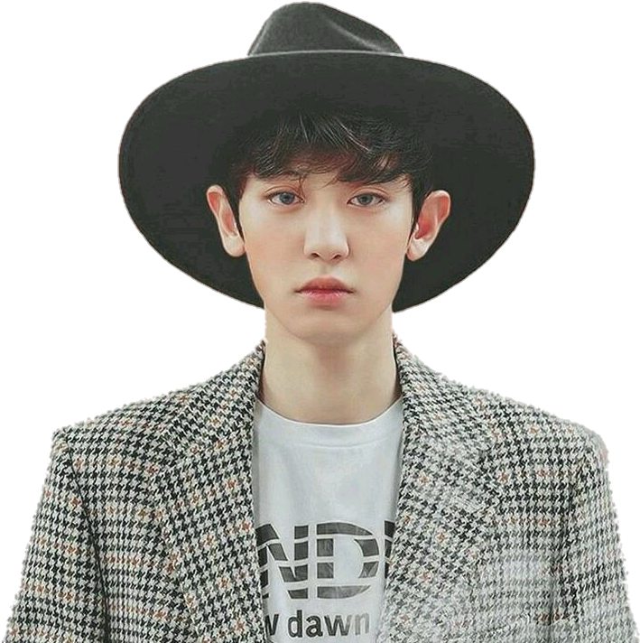 Clipart Transparent Stock Chanyeol Drawing Exo - Chanyeol (736x733), Png Download