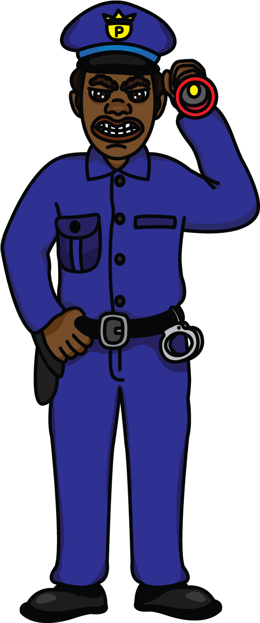 Banner Free Download Policeman Drawing Tutorilal Http - Drawing Policeman (720x1280), Png Download
