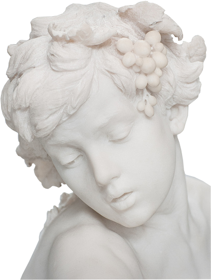 Marble Sculpture Transparent Google - Aesthetic Statue Png (426x640), Png Download