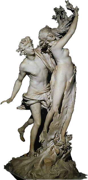 Gian Lorenzo Bernini - Apollo And Daphne Png (500x637), Png Download