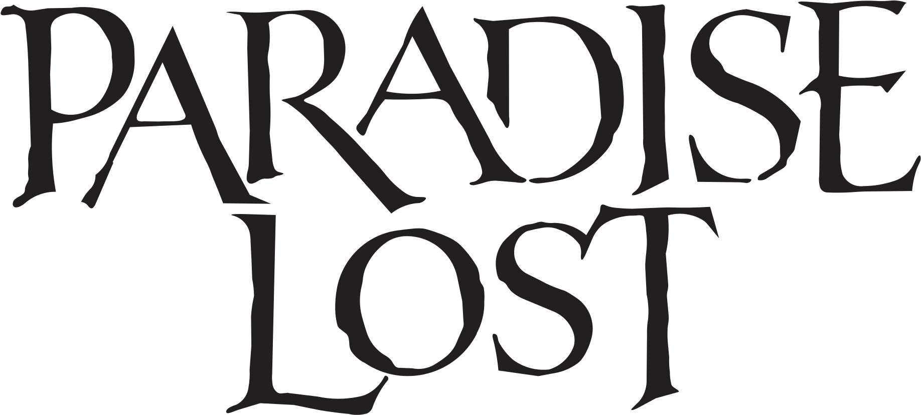 Open - Paradise Lost Band Logo (2000x902), Png Download