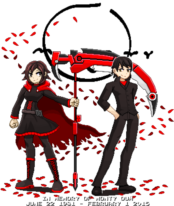 Monty Oum (615x714), Png Download