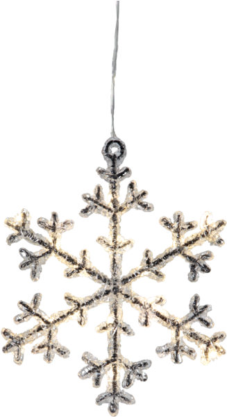 Snowflake Icy - Icy Snöflinga Led 18cm - Star Trading (600x600), Png Download