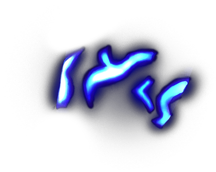 The Rune Mage - Glowing Runes Png (432x345), Png Download