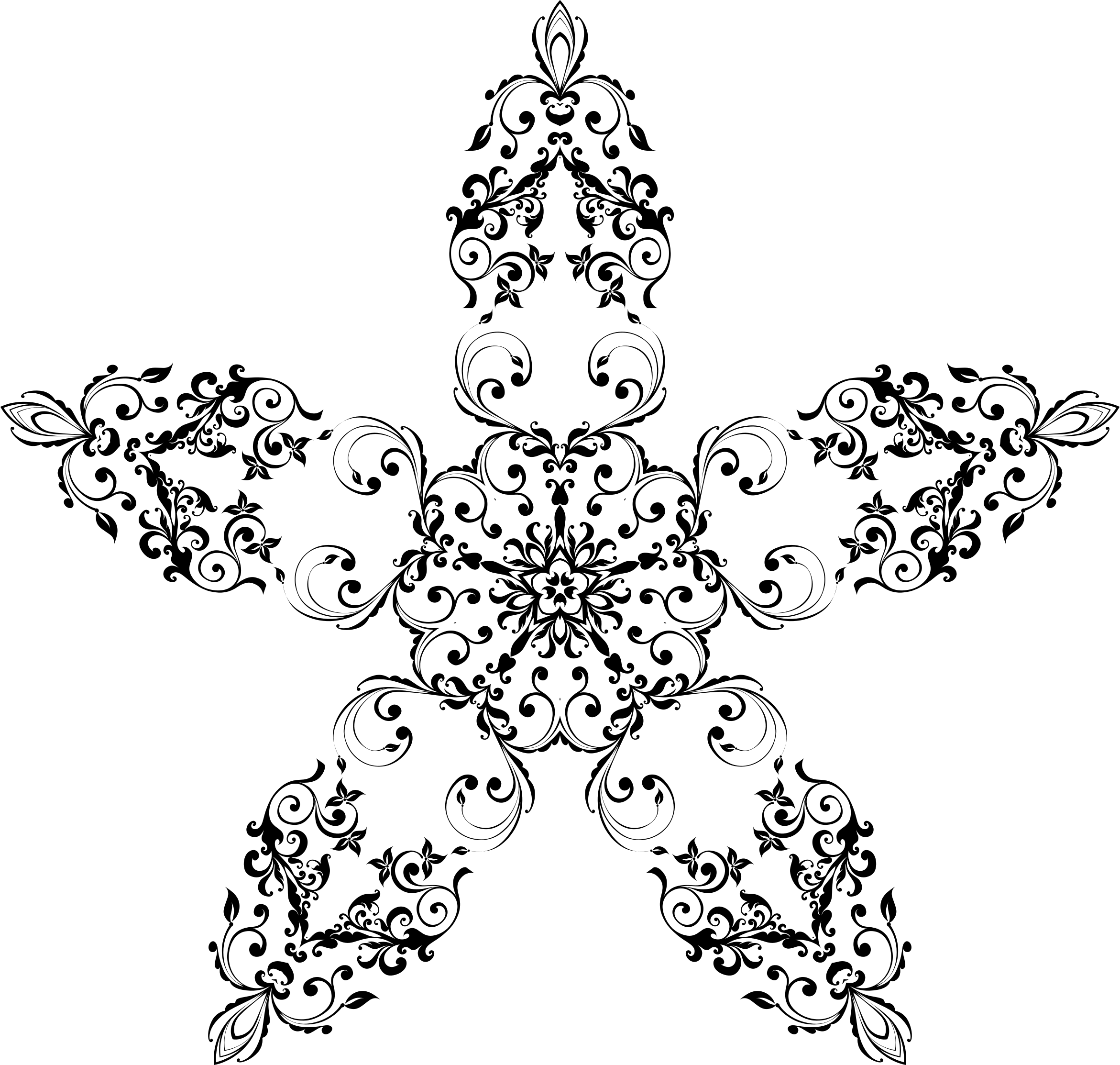 Snowflakes Sparks Transparent Png - Wedding (2342x2226), Png Download