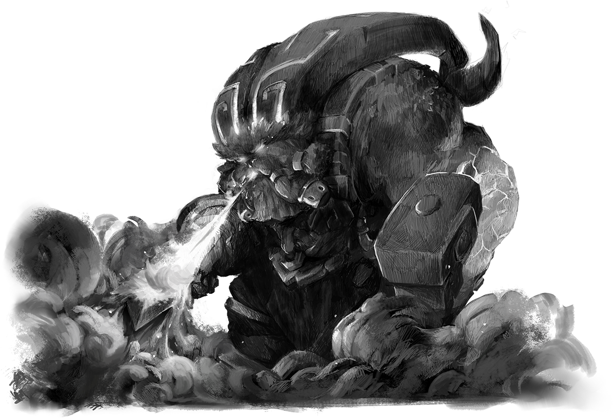 The Lost Tales Of Ornn 1 - Volibear Ornn (1280x828), Png Download