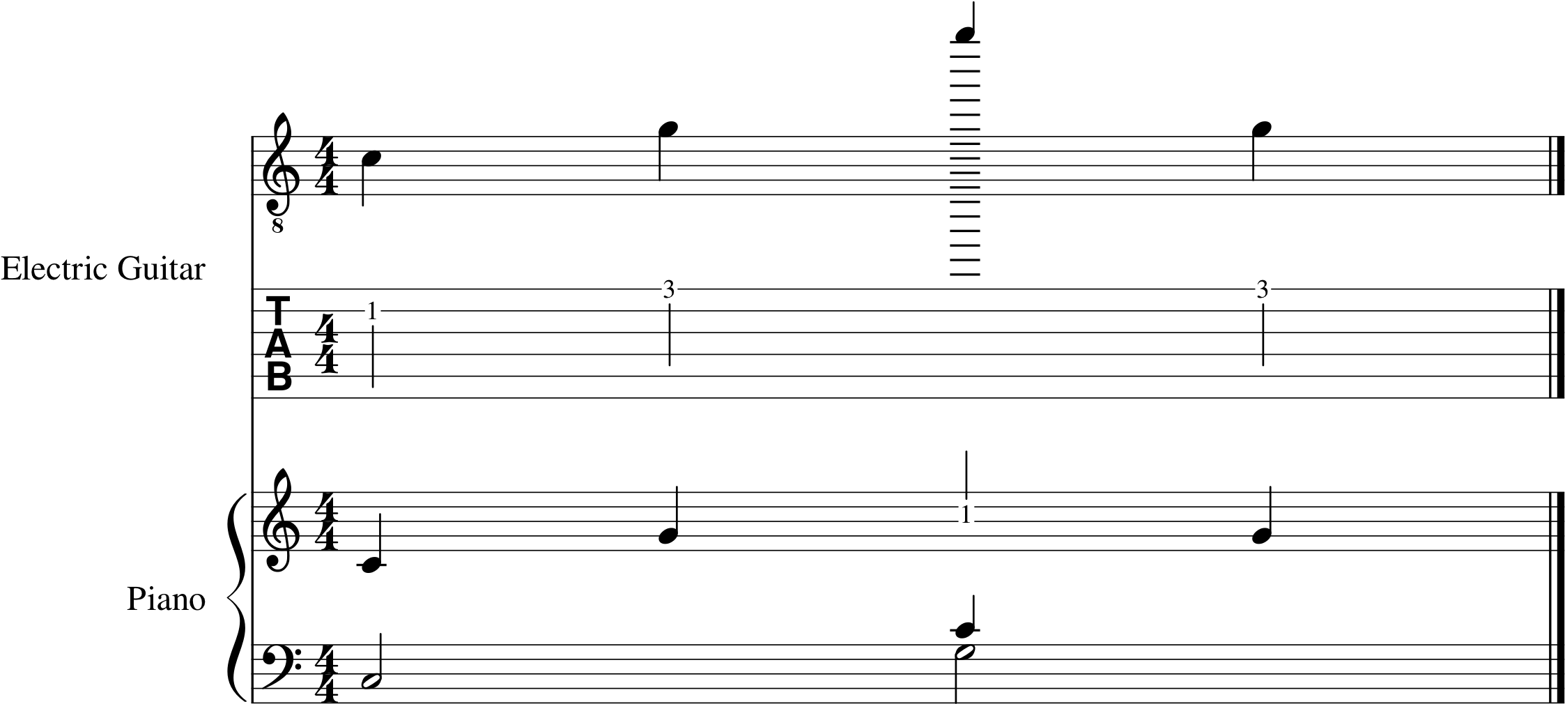Cross-staff Notes Don't Paste Well On Linked Tablature - Cat Toying With Note V.2 Square Sticker 3" X 3" (2263x1033), Png Download