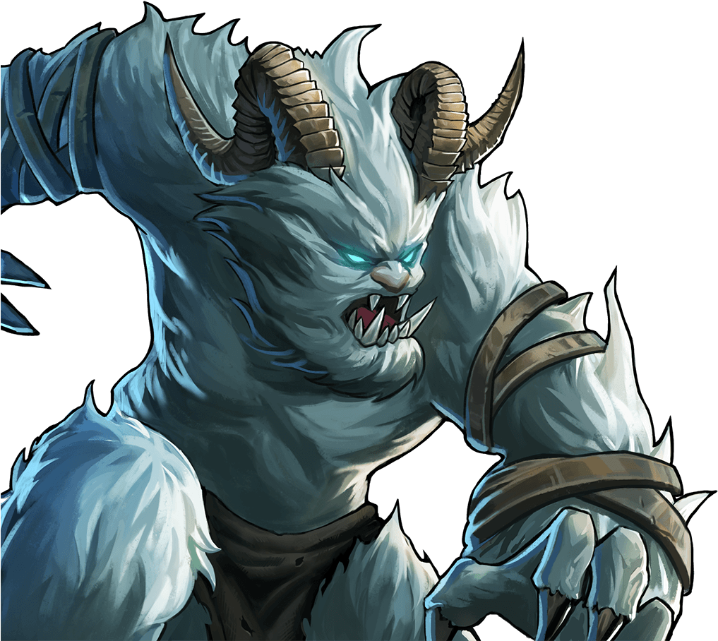 Troop Yeti - Yeti Gems Of War (1024x1024), Png Download