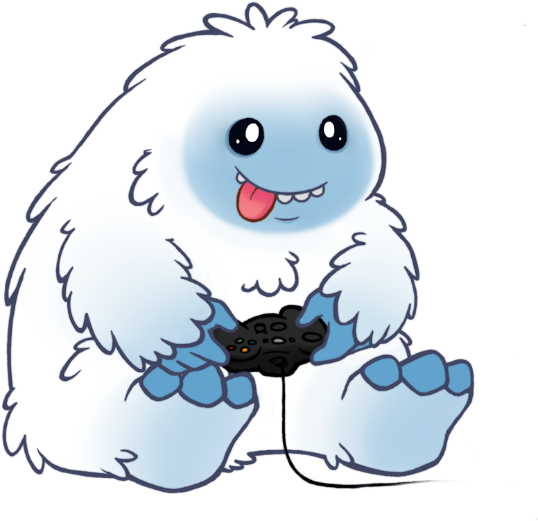 Bigfoot Silhouette Yeti Clip Art - Gaming Yeti (892x835), Png Download