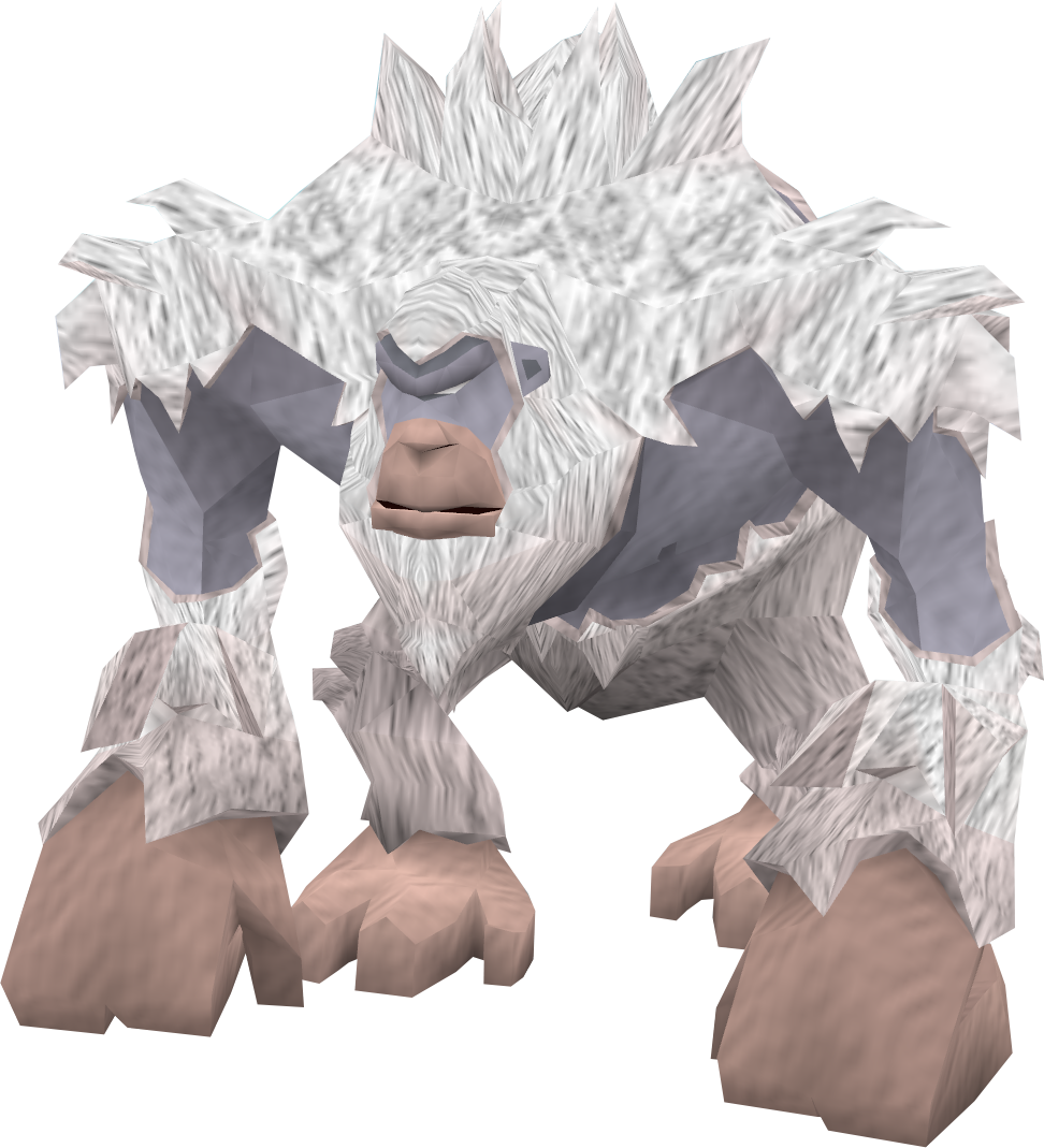 Yeti - Runescape Yeti (972x1069), Png Download