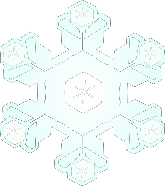 Snowflake (528x595), Png Download