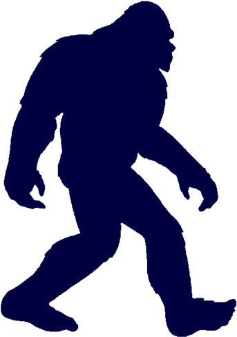 Bigfoot Clip Art - Bigfoot I Believe Sticker (448x600), Png Download