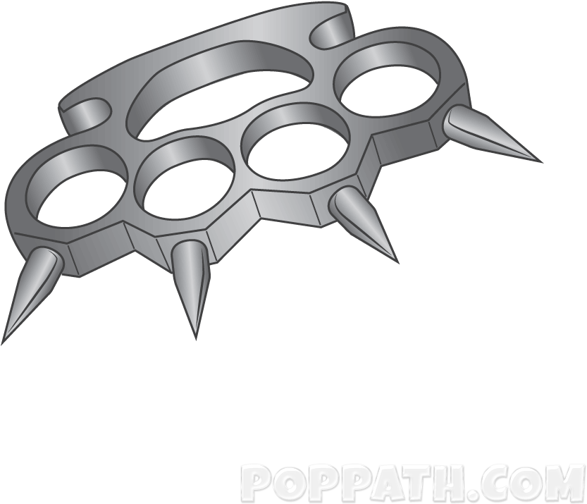 Play Slideshow - Brass Knuckles Png (1000x1000), Png Download