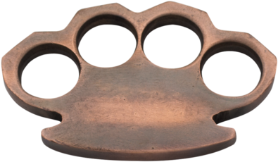 Steam Punk Solid Metal Copper Knuckles - Brass (480x480), Png Download