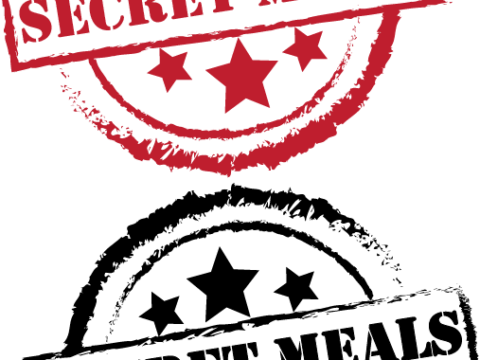Secret Meals Stamp - Postage Stamp (480x360), Png Download