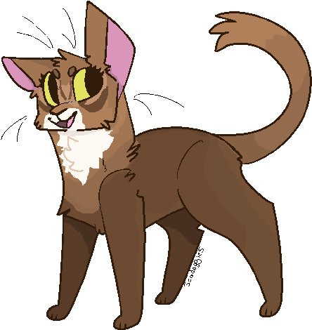 Little Abyssinian Kitty - Cat Yawns (480x480), Png Download