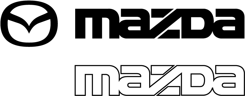 Mazda Logo (856x334), Png Download