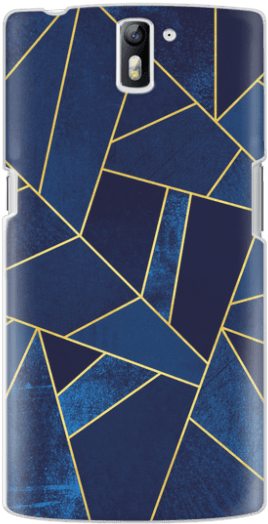 Blue Stone / Gold Lines - Blue Stone With Gold Lines - Elisabeth Fredriksson (300x547), Png Download