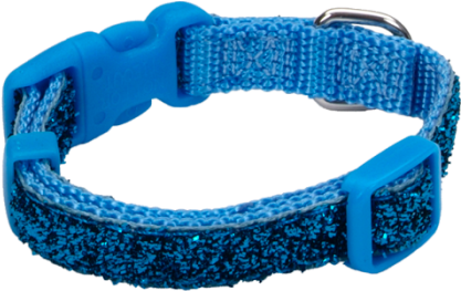 Coastal Pet Products Li'l Pals Adjustable Dog Collar - Coastal Pet Products 6234 08 Buz 3-8 Collar (blue Sparkle (700x700), Png Download