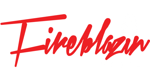 Fireblazin Media - Calligraphy (563x300), Png Download