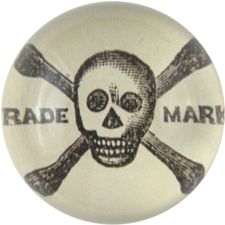 Trademark - John Derian For Astier De Villatte Skull (500x500), Png Download