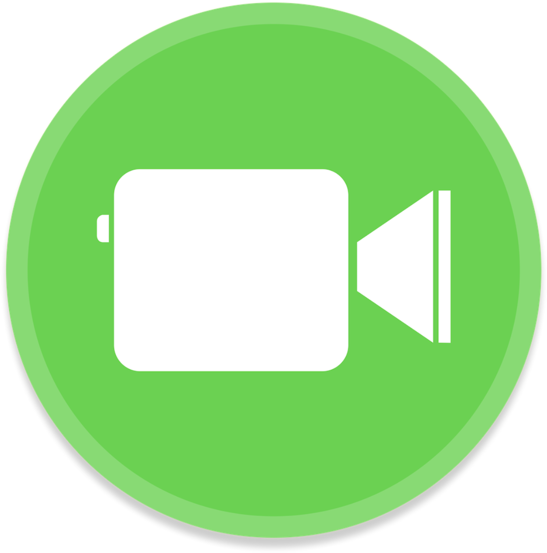 Facetime - Zoom Video Conference Icon (1202x1202), Png Download