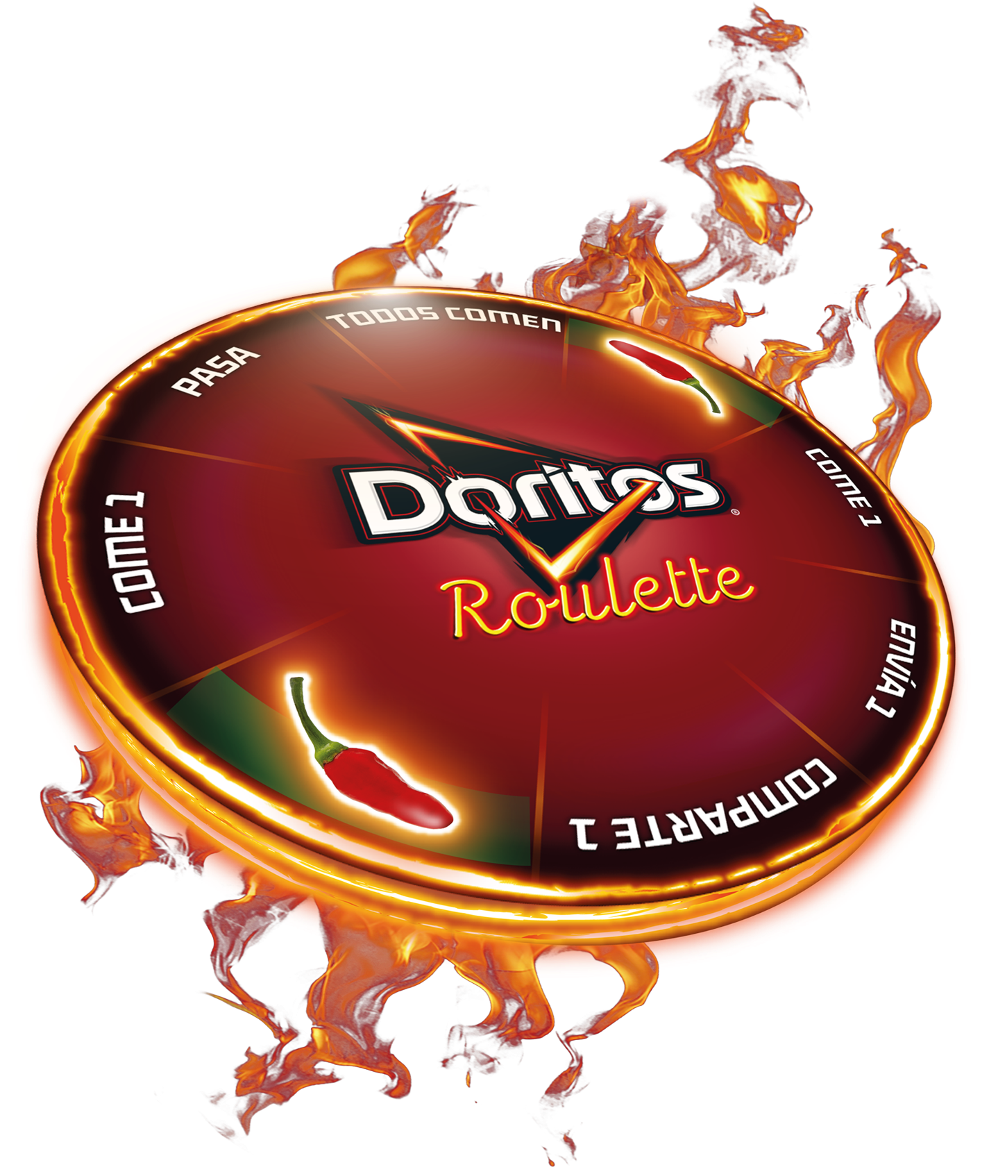 Doritos Roulette Logo - Doritos Ruleta Png (1507x1749), Png Download