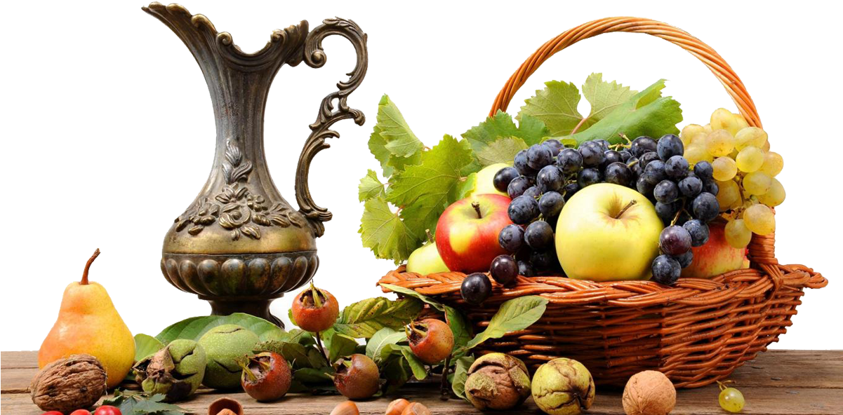 Fruits In Basket Transparent Images (1200x675), Png Download